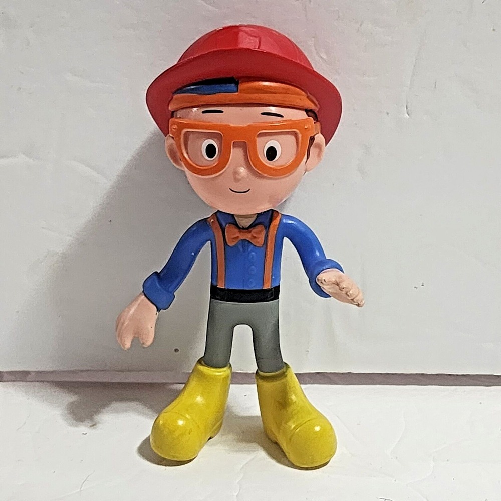Zag Toys Blippi Firefighter Bendables 2020 Poseable Figure 5"